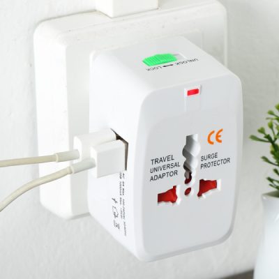 adapter du lịch in logo