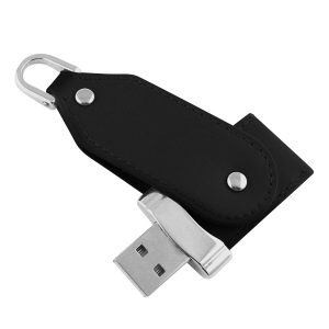 usb vỏ da in dập logo