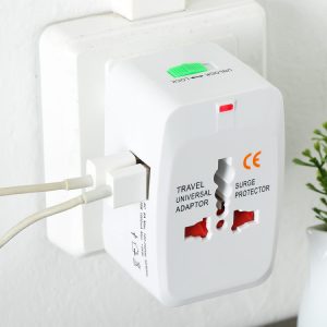 adapter du lịch in logo