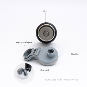 Cấu tạo nắp bình giữ nhiệt BGN 003