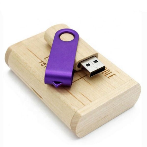usb gỗ in khắc logo quà tặng