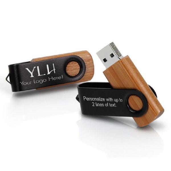 usb gỗ in khắc logo quà tặng