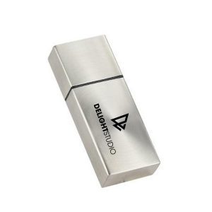 usb kim loại in khắc logo UKV 025