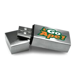 usb kim loại in khắc logo UKV 025