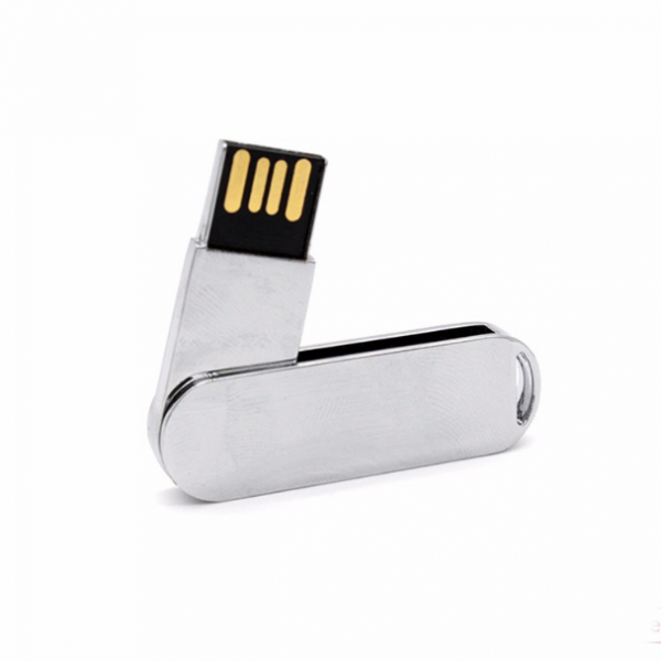 usb kim loại in khắc logo UKV 025
