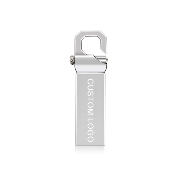 usb kim loại in khắc logo UKV 025