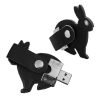 usb vỏ da in dập logo