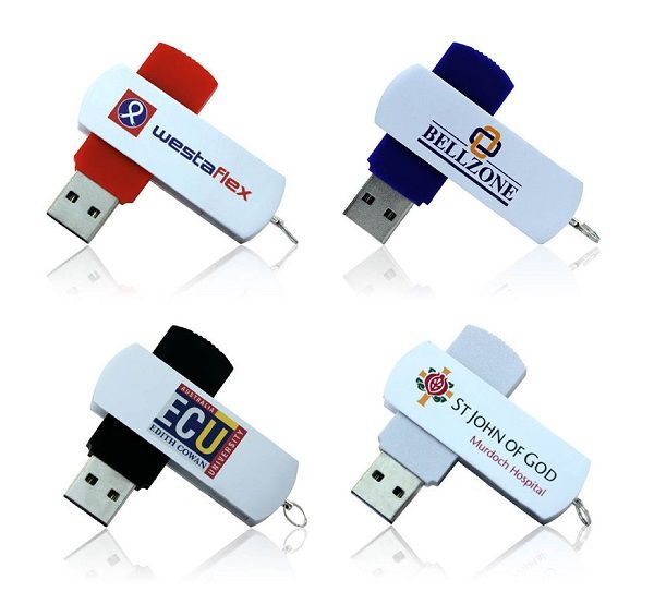 USB kim loại in logo lua chon qua tang cho doanh nghiẹp