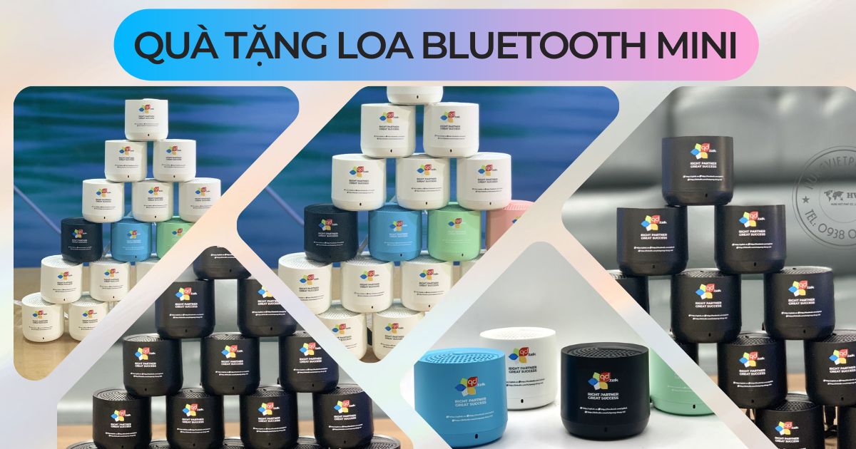 Qua tang loa bluetooth mini