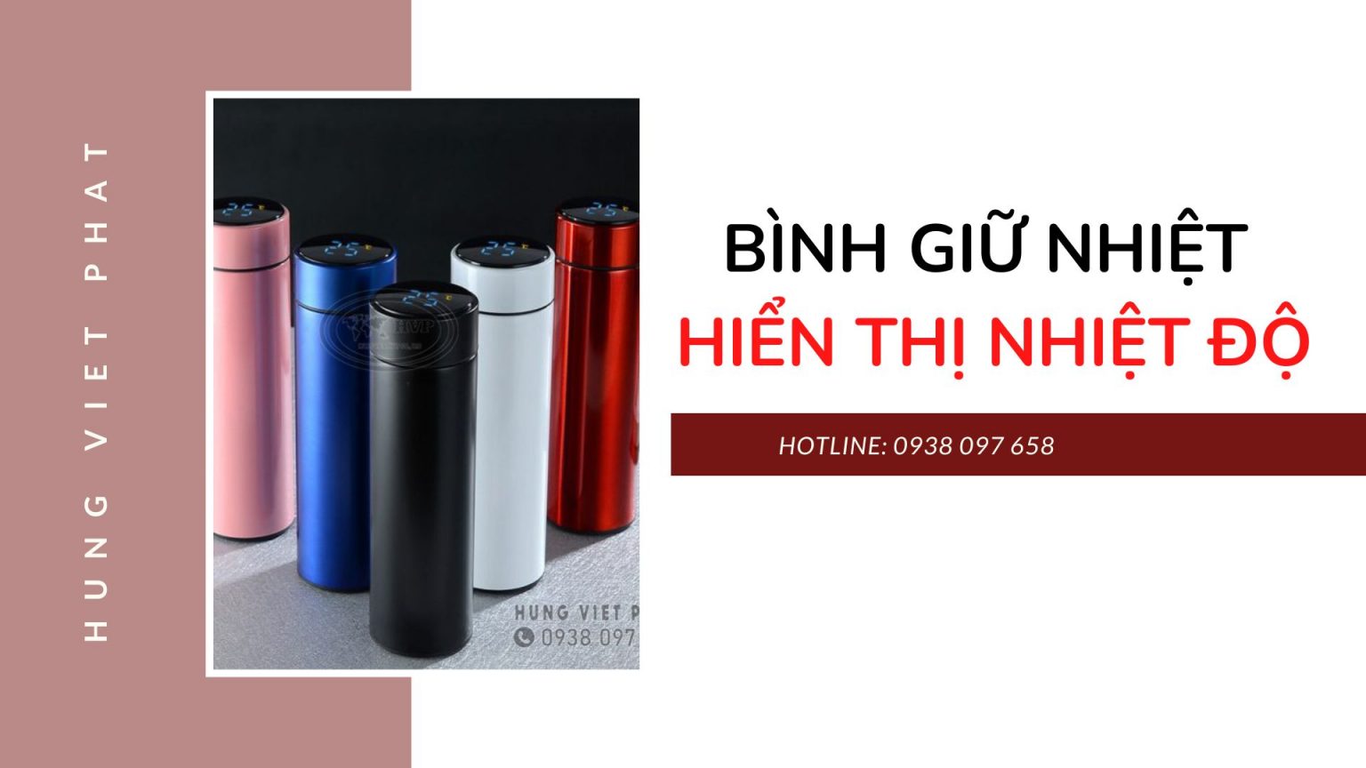 Mua Bình Giữ Nhiệt Hiển Thị Nhiệt Độ Ở Đâu - Hưng Việt Phát