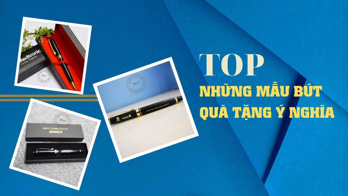 Top nhung mau but qua tang y nghia