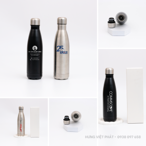 Bình giữ nhiệt inox khắc logo doanh nghiệp