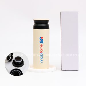 Bình nước giữ nhiệt khắc logo BGN 013 kèm hộp