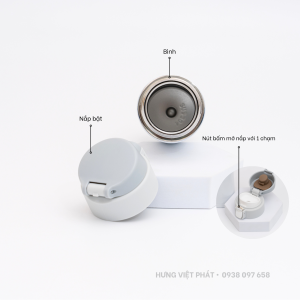 Chi tiết nắp bật bình giữ nhiệt BGN 018
