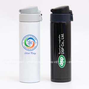 Bình giữ nhiệt nắp bật in logo BGN 018
