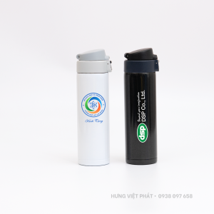 Bình giữ nhiệt nắp bật in logo BGN 018