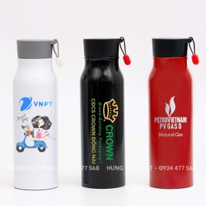 Bình giữ nhiệt inox khắc logo BGN 009
