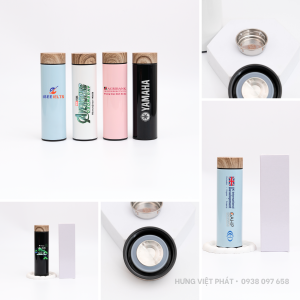 Bình giữ nhiệt BGN 015 in logo nhiều màu