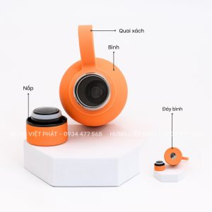 Chi tiết bình giữ nhiệt quai xách BGN 017