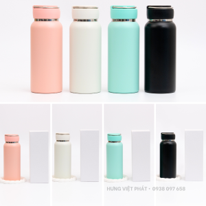 ình giữ nhiệt BGN 008 kèm hộp giấy từng màu