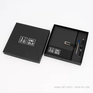 giftset số da in logo theo yêu cầu