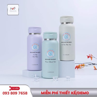Bình giữ nhiệt in logo quà tặng công đoàn