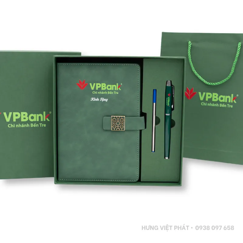 giftset-GSV 028 Giftset sổ bút in logo theo yêu cầu