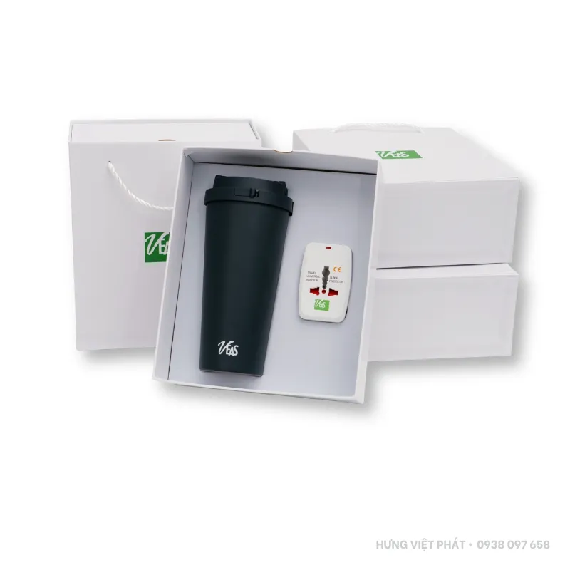 giftset-GSV021-2 Bộ giftset bình giữ nhiệt và adapter GSV 021