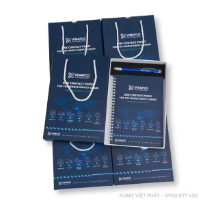 Bộ quà tặng sổ in logo GSS 001