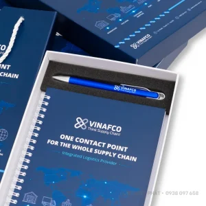 Bộ quà tặng sổ in logo GSS 001