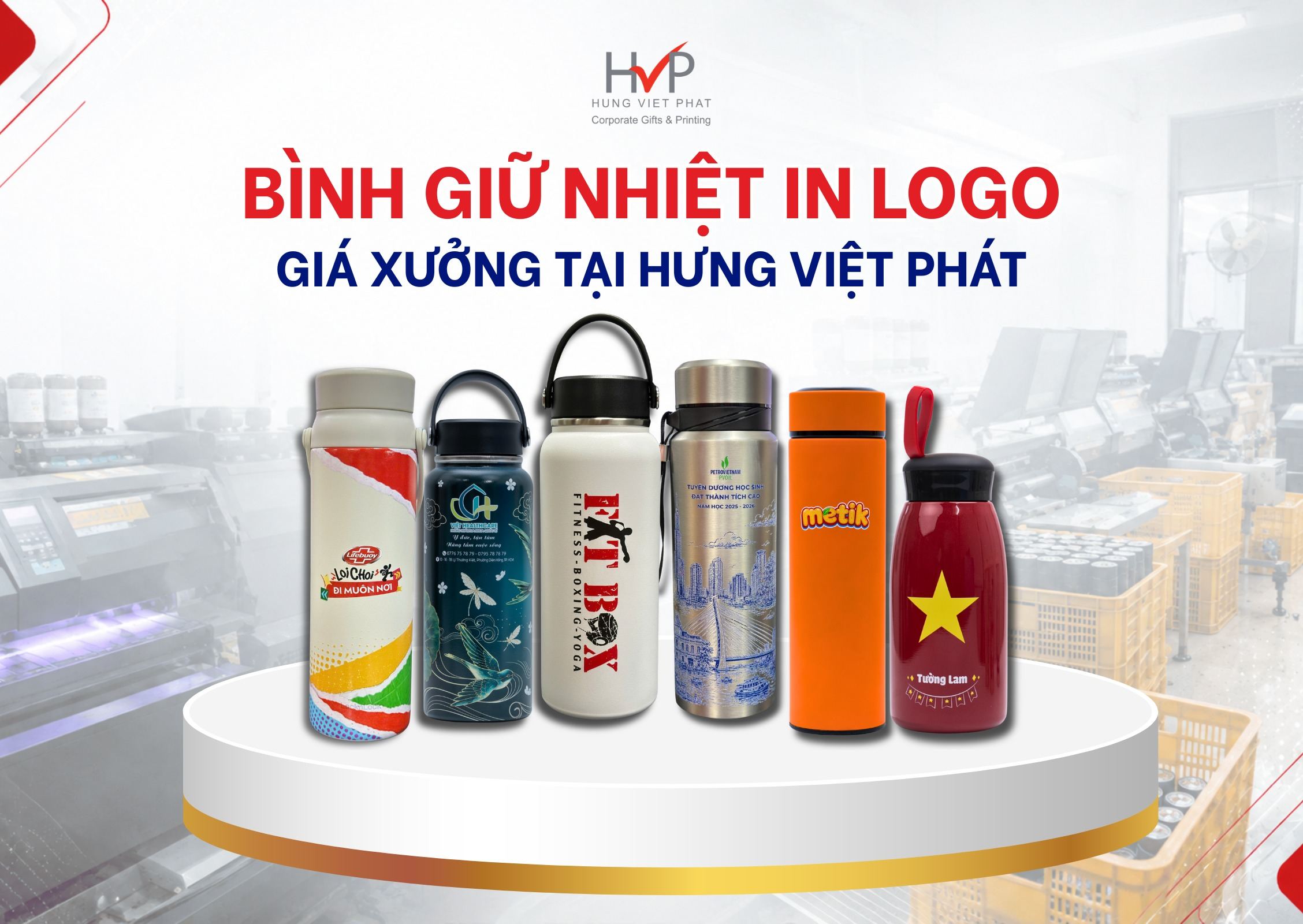 bình giữ nhiệt in logo