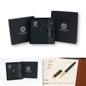 Giftset sổ bút GSS 005 in logo
