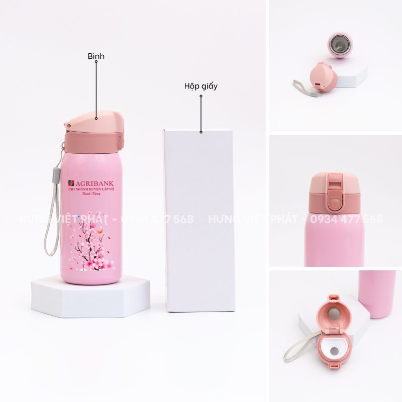 Bình giữ nhiệt mini BGN 019 kèm hộp giấy