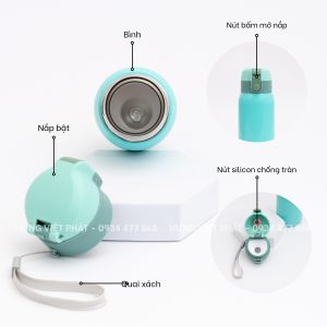 Chi tiết nắp bật bình giữ nhiệt BGN 019
