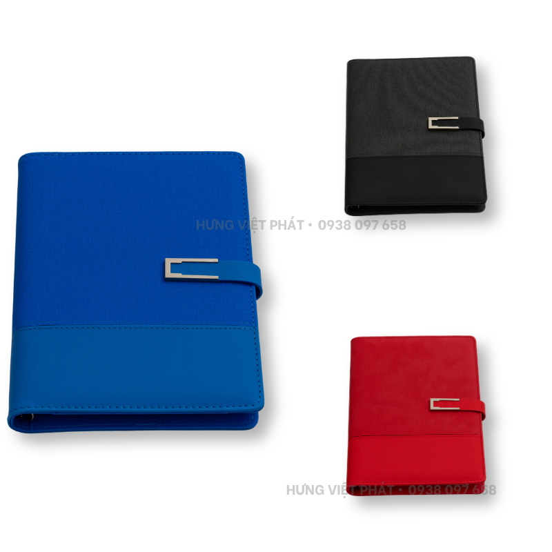 so-da-bia-cong-gap-2-3 Sổ da bìa còng chưa in logo