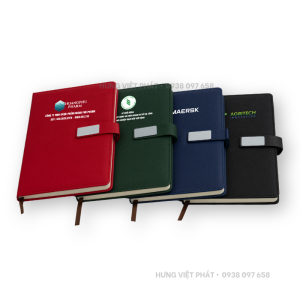 Sổ da dán gáy SDG 002 nhiều màu