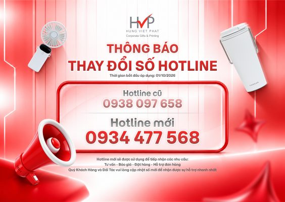 Thông báo thay đổi Hotline mới trên toàn hệ thống của Hưng Việt Phát