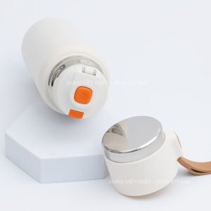Bình giữ nhiệt inox 304 Kalpen AR35 chi tiết nắp