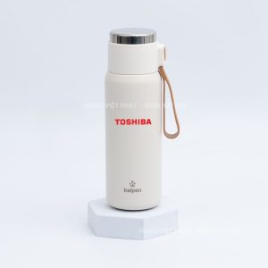 Bình giữ nhiệt inox 304 AR35 trước sau in logo