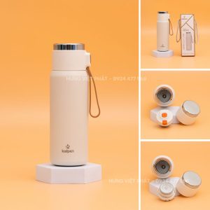 Bình giữ nhiệt inox 304 Kalpen AR35 nguyên bộ