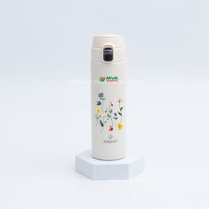 Bình giữ nhiệt inox nắp bật Kalpen AR36 in logo