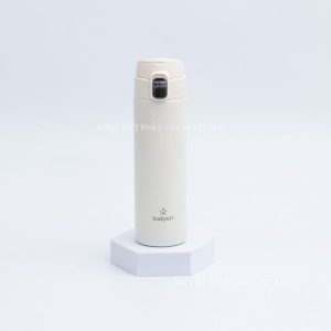 Bình giữ nhiệt inox nắp bật Kalpen AR36 màu trắng