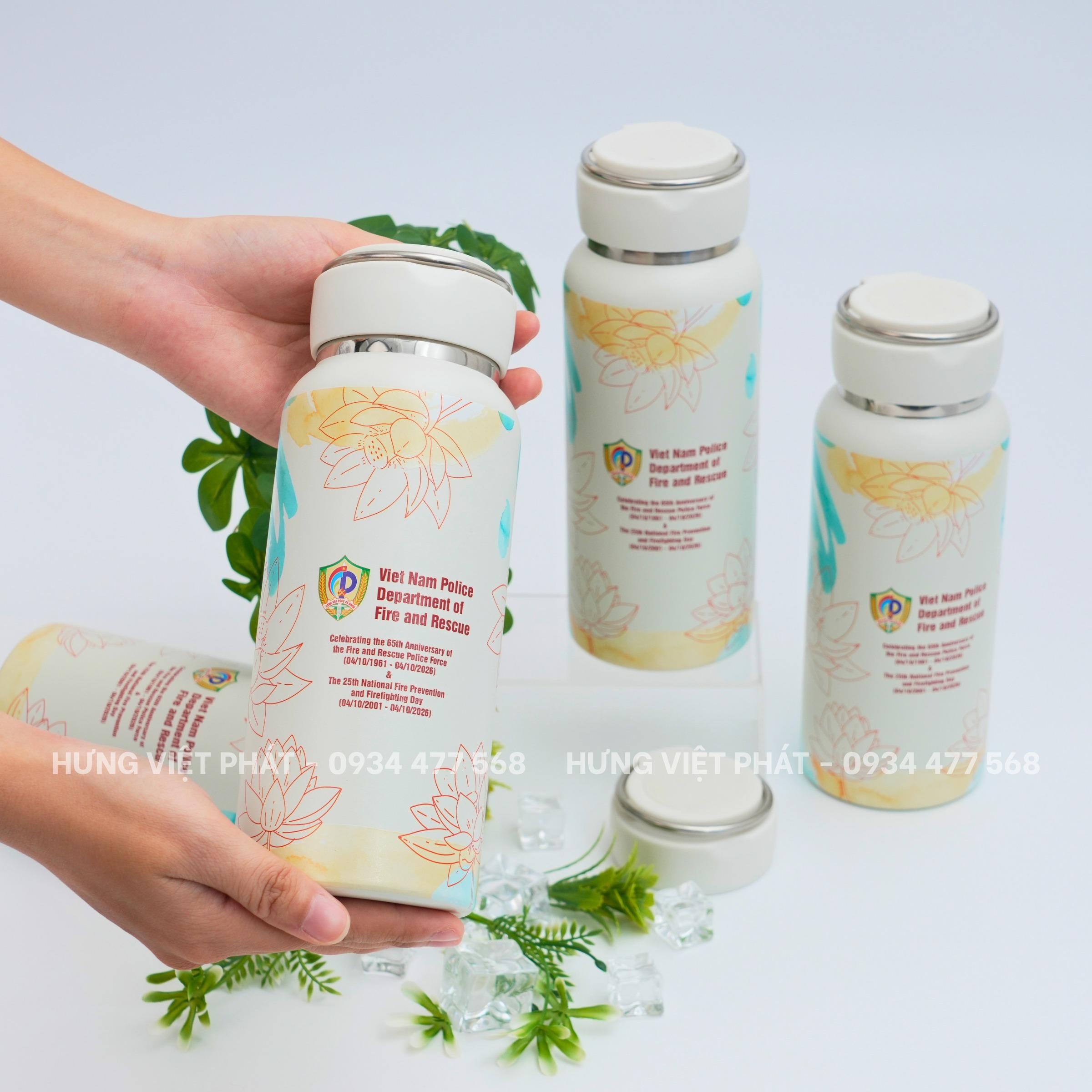 bình giữ nhiệt in hình theo yêu cầu