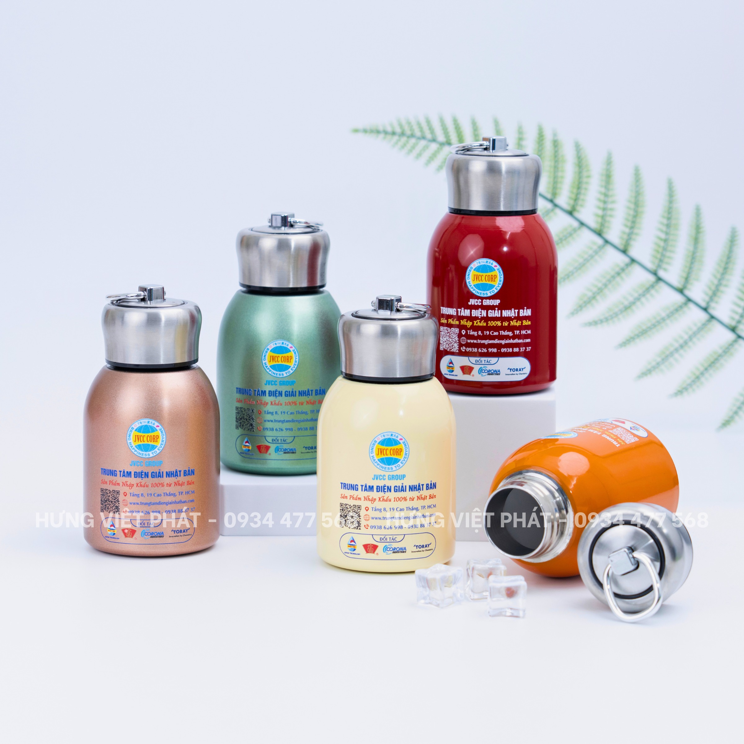 bình giữ nhiệt mini in logo công ty