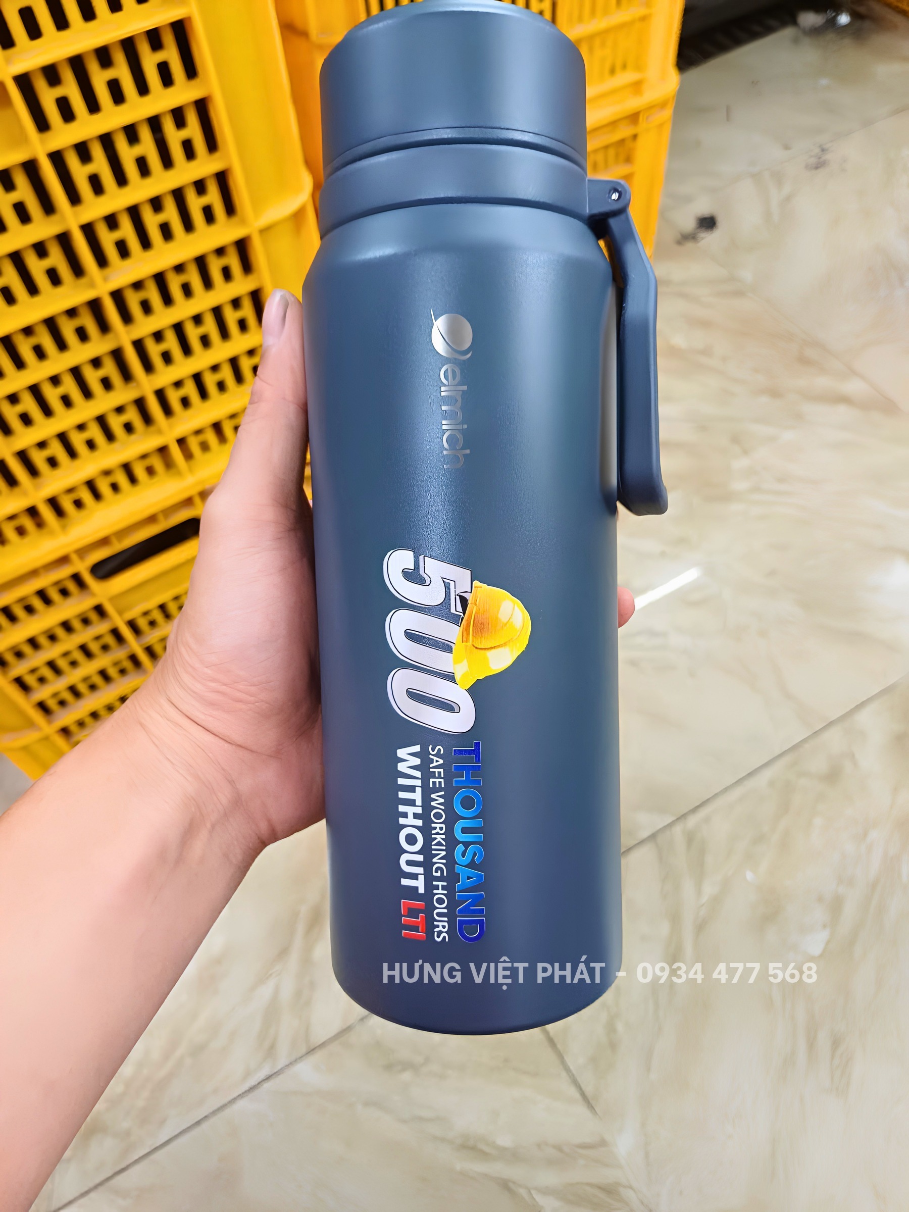bình giữ nhiệt Elmich in logo theo yêu cầu
