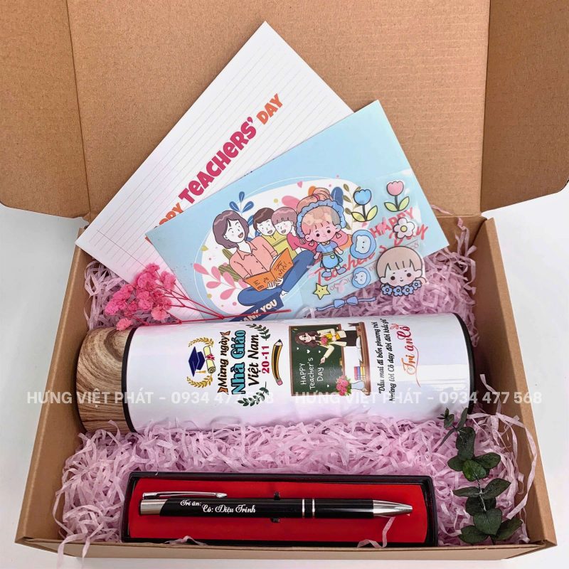 Hộp nắp gập cho set quà 20/11