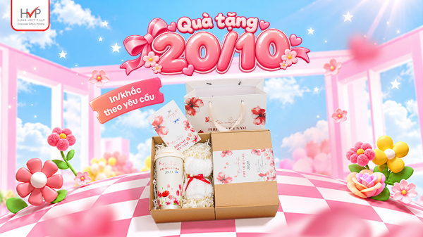 quà tặng 20/10 in logo theo yêu cầu