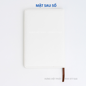 Sổ tay in logo SDG 005 mặt sau